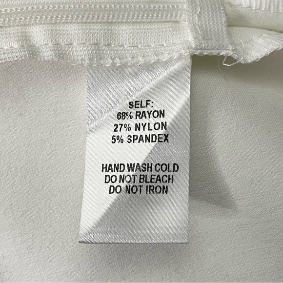 LULUS Off Shoulder Short Sleeve Asymmetric Peplum Top - Picture 5 of 6